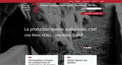 Desktop Screenshot of bovin.qc.ca